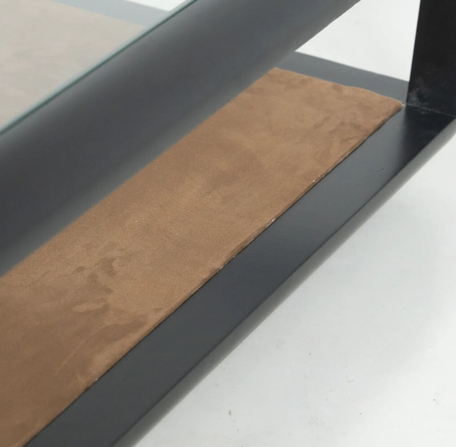 Mid Century Modern Coffee Table Attributed To Carlo Scarpa, Wood And Glass, Italy photo 4260.0