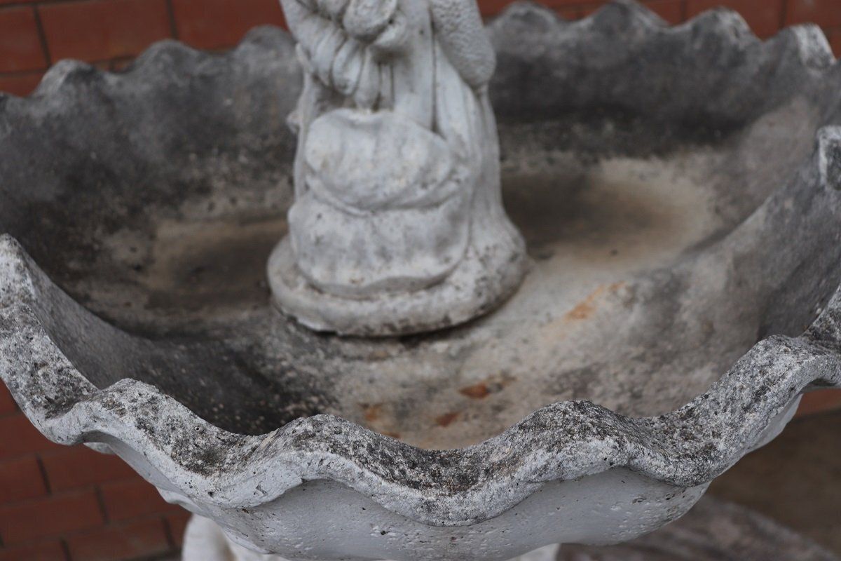photo for sale Large Early 20th Century Garden Fountains, Set Of 2