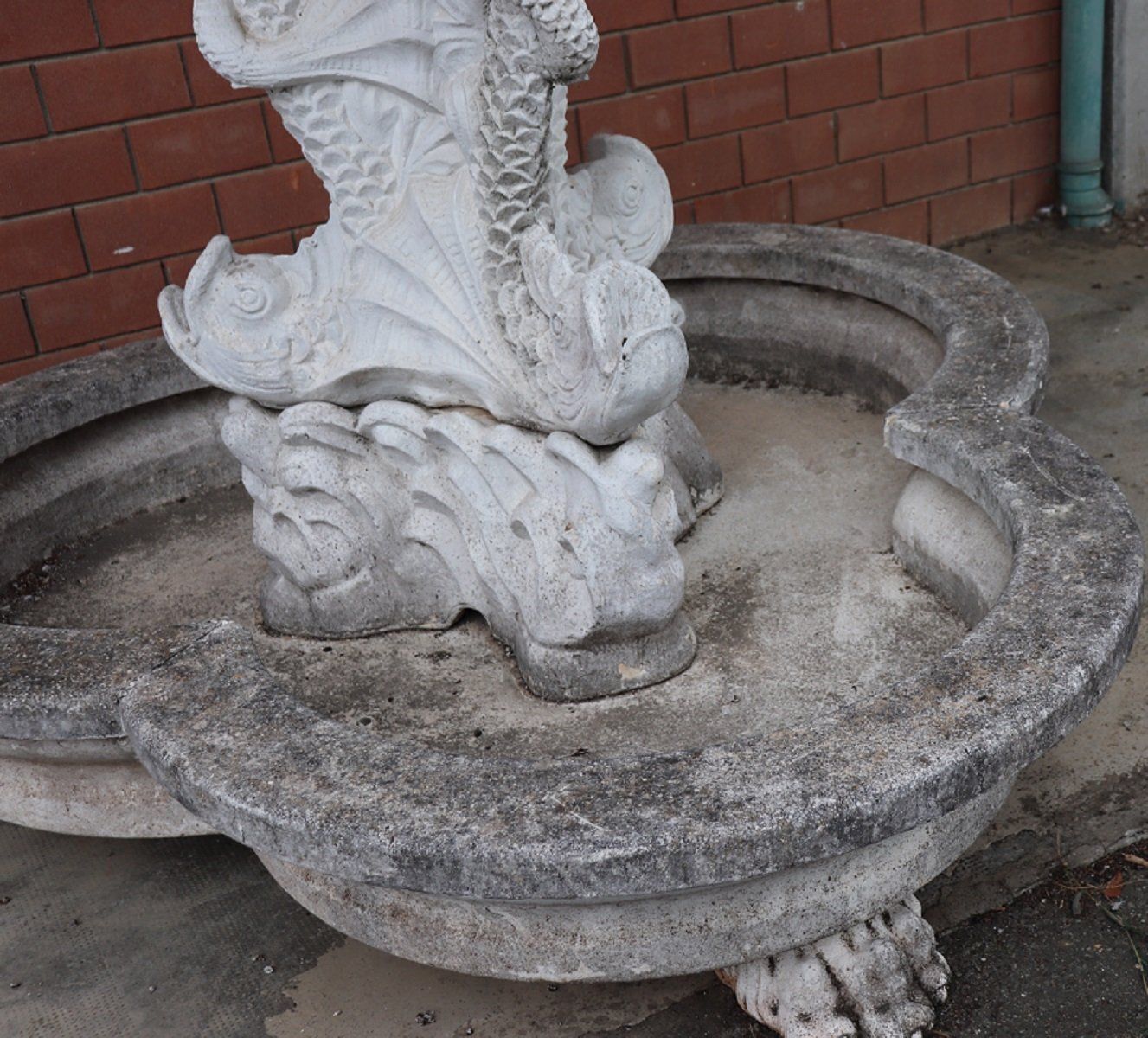 Garden Decor Large Early 20th Century Garden Fountains, Set Of 2 photo
