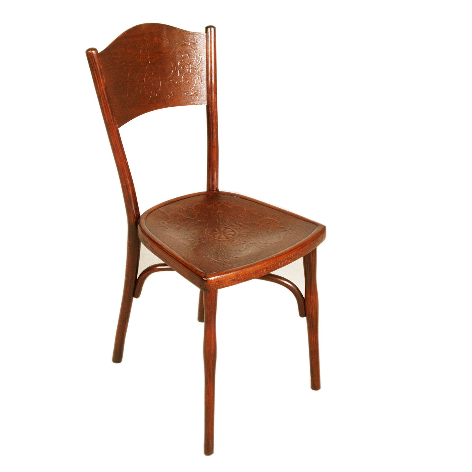 Set Of 4 Original Thonet Chairs, Austria, Late 19th – Early 20th Century photo vintage