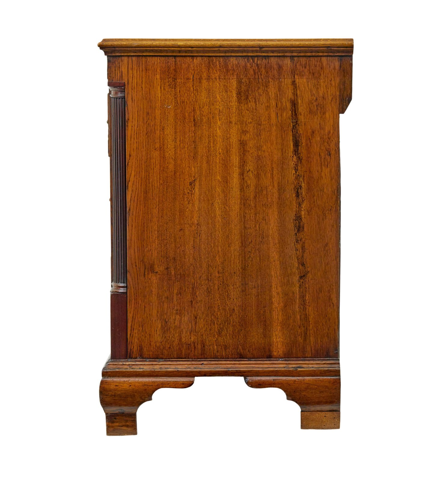 18th Century Inlaid Oak Lancashire Dresser Base photo Furniture
