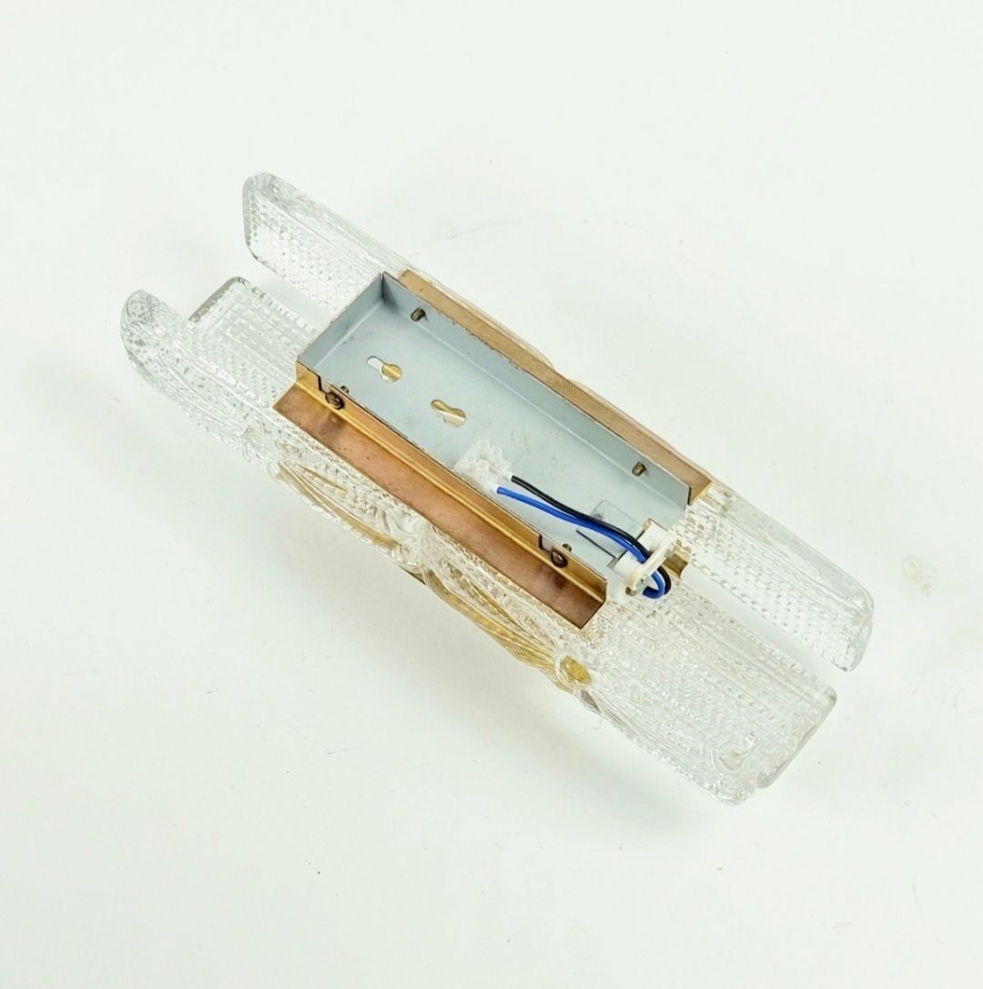 photo furniture Danish Mid Century Glass & Brass 'Aladdin' Wall Light From Vitrika, Denmark, 1960s/1970s