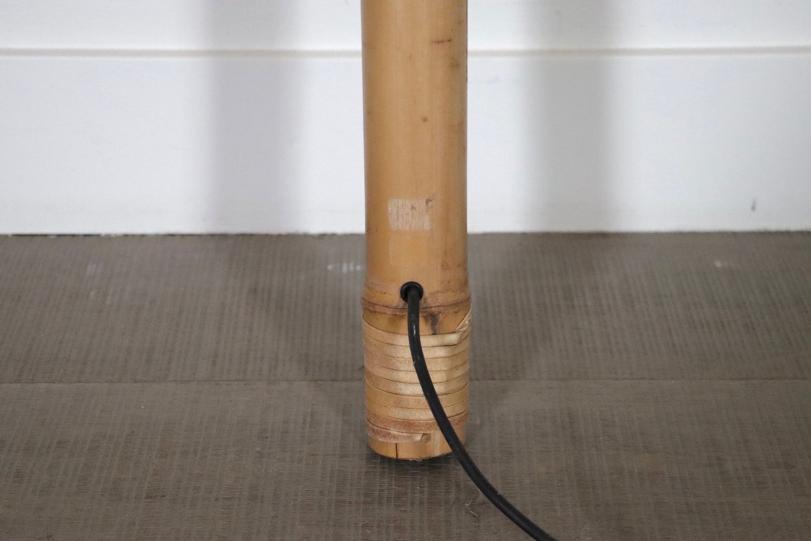 12500.0 Large Uchiwa Floor Lamp By Ingo Maurer For M Design, Germany 1977 photo