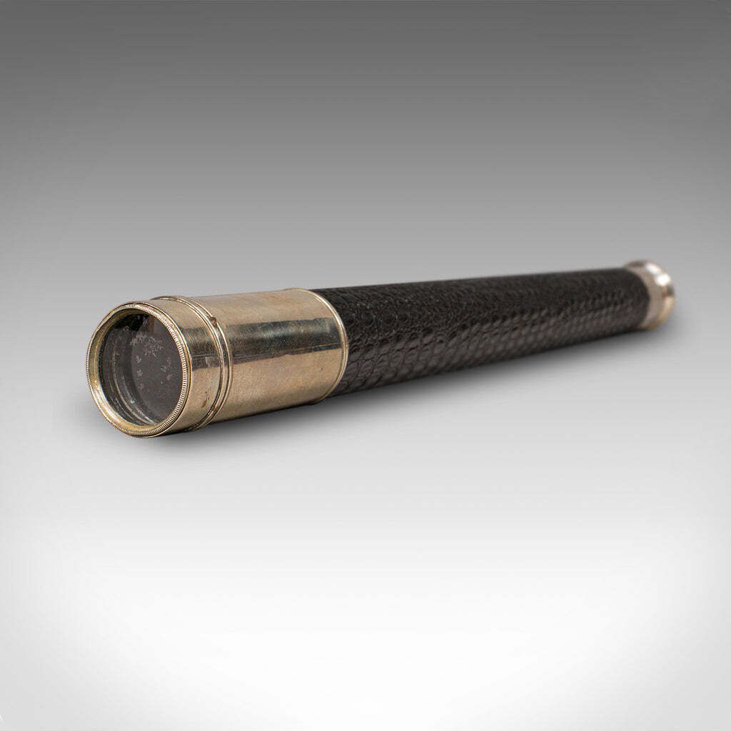 Antique Officer Of The Watch Telescope, English, Ross Of London, Victorian, 1900 photo 1015.0