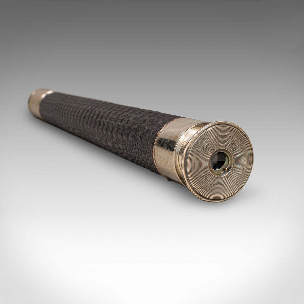 Antique Officer Of The Watch Telescope, English, Ross Of London, Victorian, 1900 photo vinterior