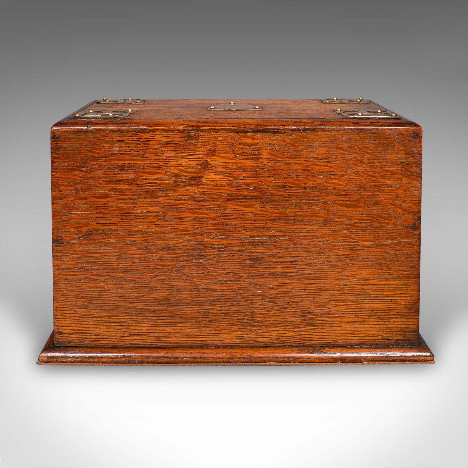 Antique Metamorphic Stationery Case, English Oak Rotating Writing Box, Edwardian photo buy