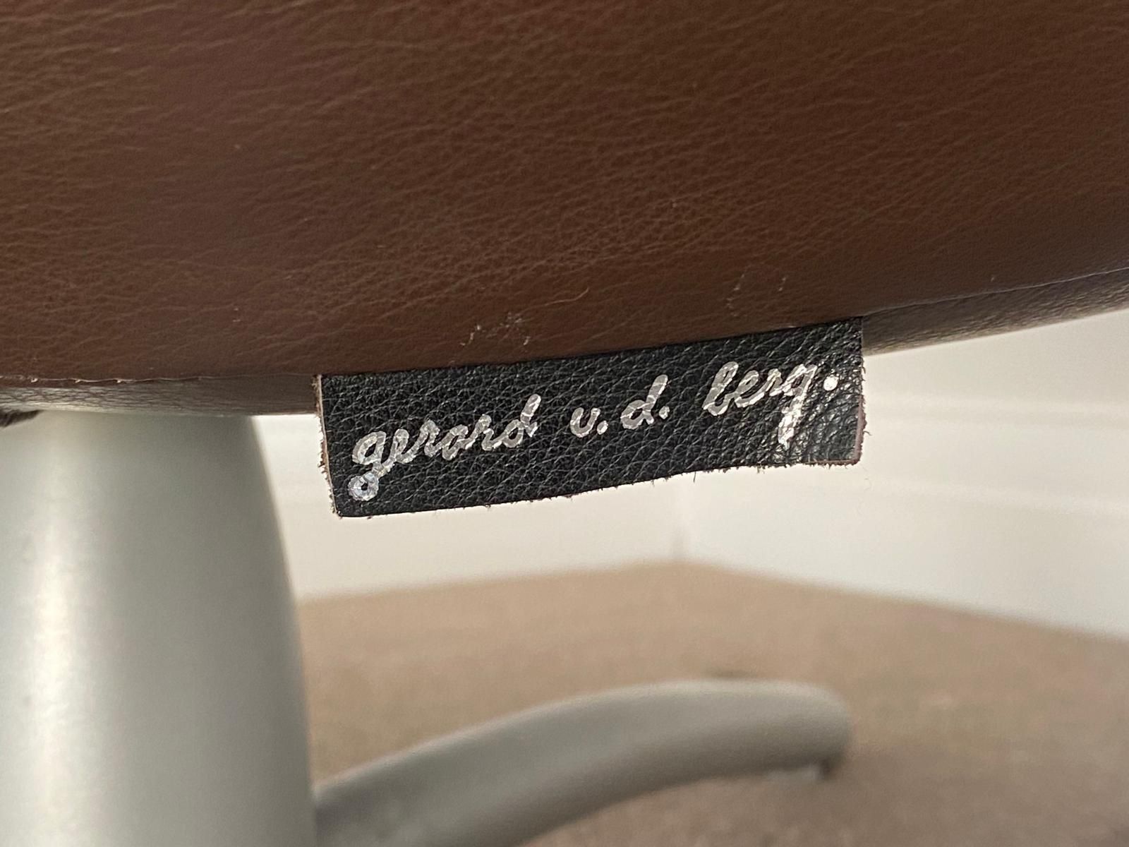 Gerard Van Den Berg “Gigi” Leather Swivel Chair From Heals. photo buy