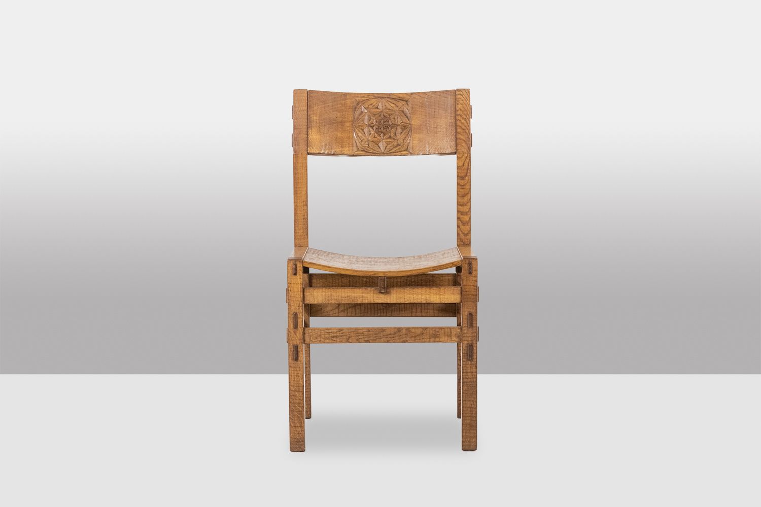 Furniture Officina Rivadossi, Brutalist Style Table And 4 Chairs. Italy, Circa 1970 photo