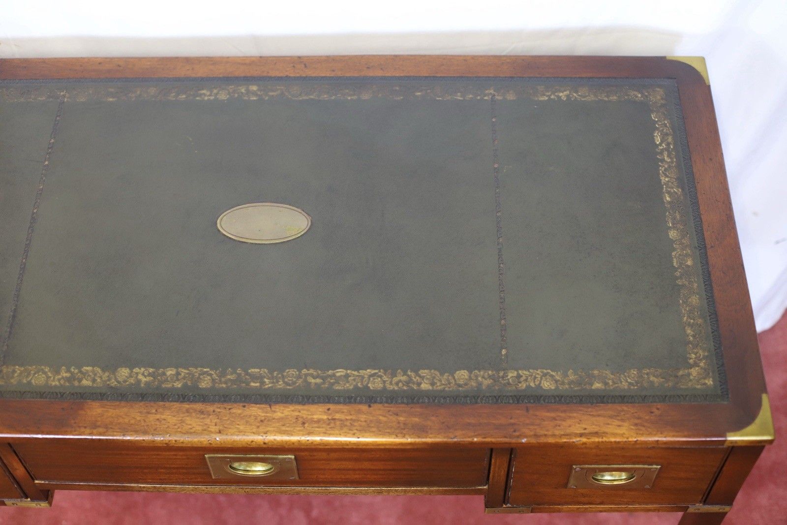 photo buy Reprodux Bevan Funnell Lovely Military Campaign Style Writing Desk