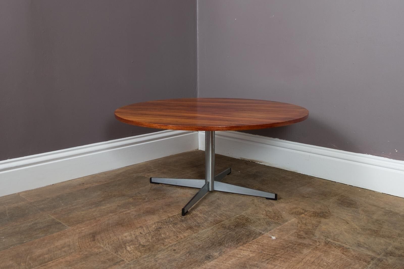 Vintage Retro Mid Century Rosewood Coffee Table Fritz Hansen Style photo for sale