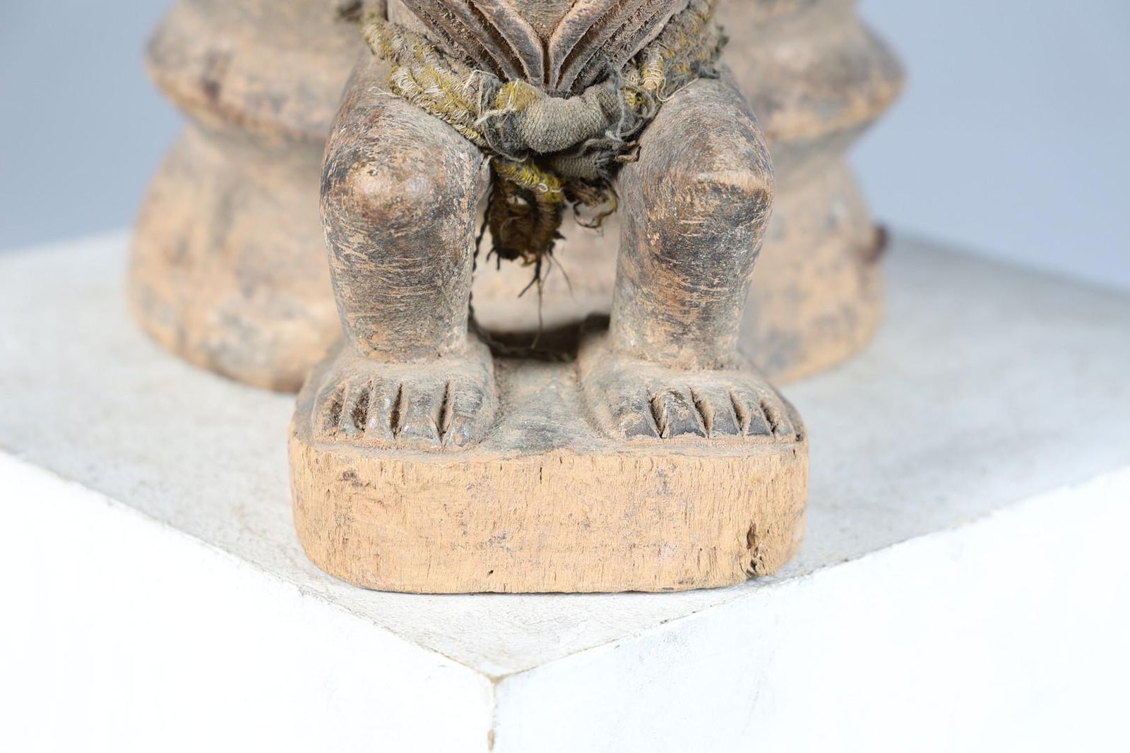 Rare Baule Mouse Oracle Box (Gnamien Kpan) Ivory Coast, Mid 20th Century Carving photo 8597.0