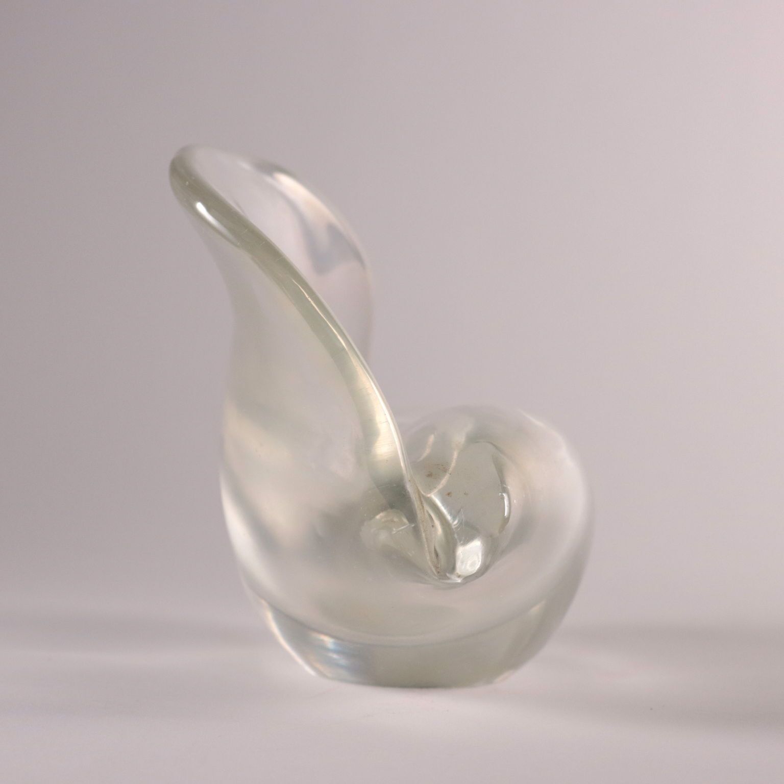 Glass Shell Sculpture Murano Italy 1930s 1940s Murano's Manufacture photo for sale
