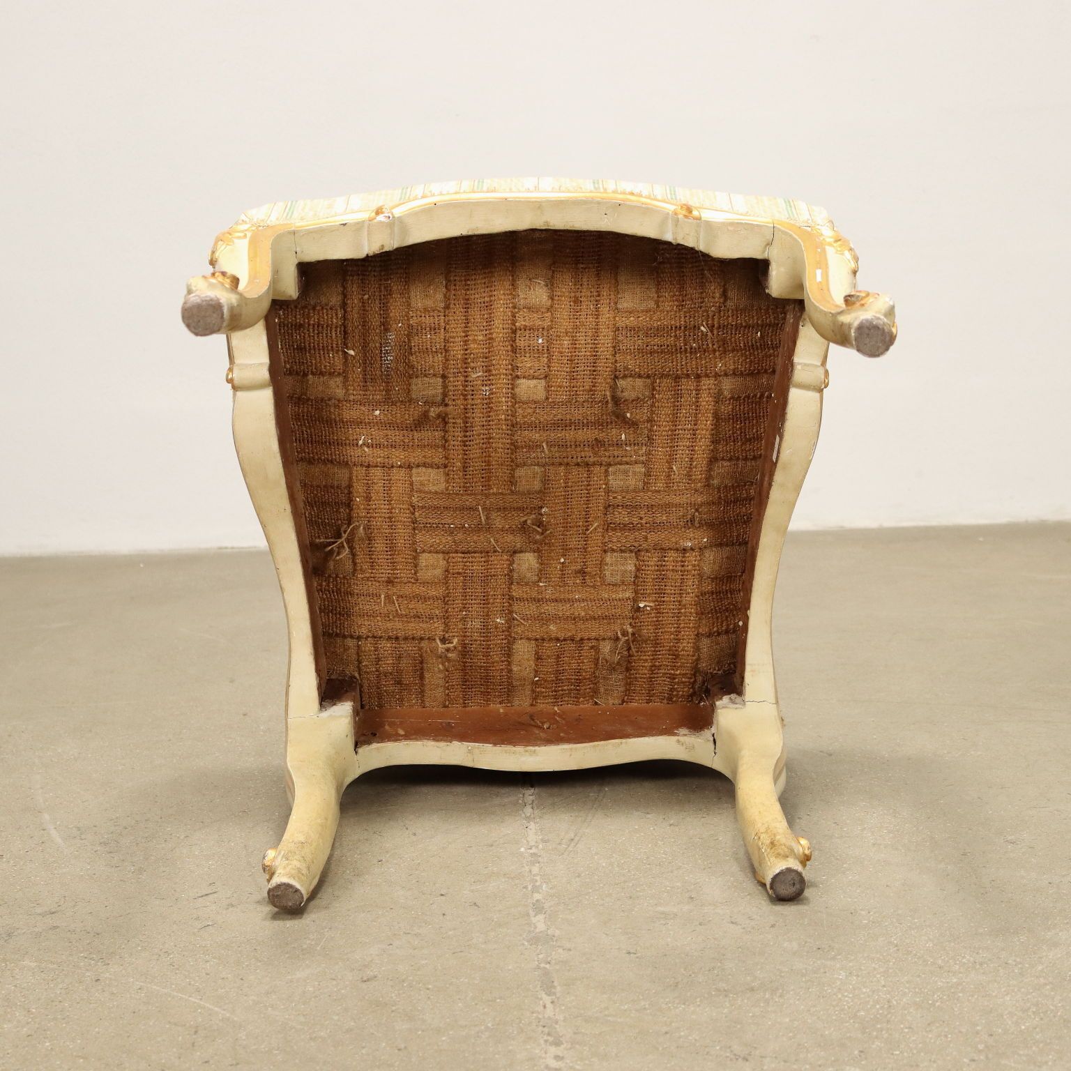 Group Of 4 Chairs Eclecticism Wood Italy XIX Century photo vintage