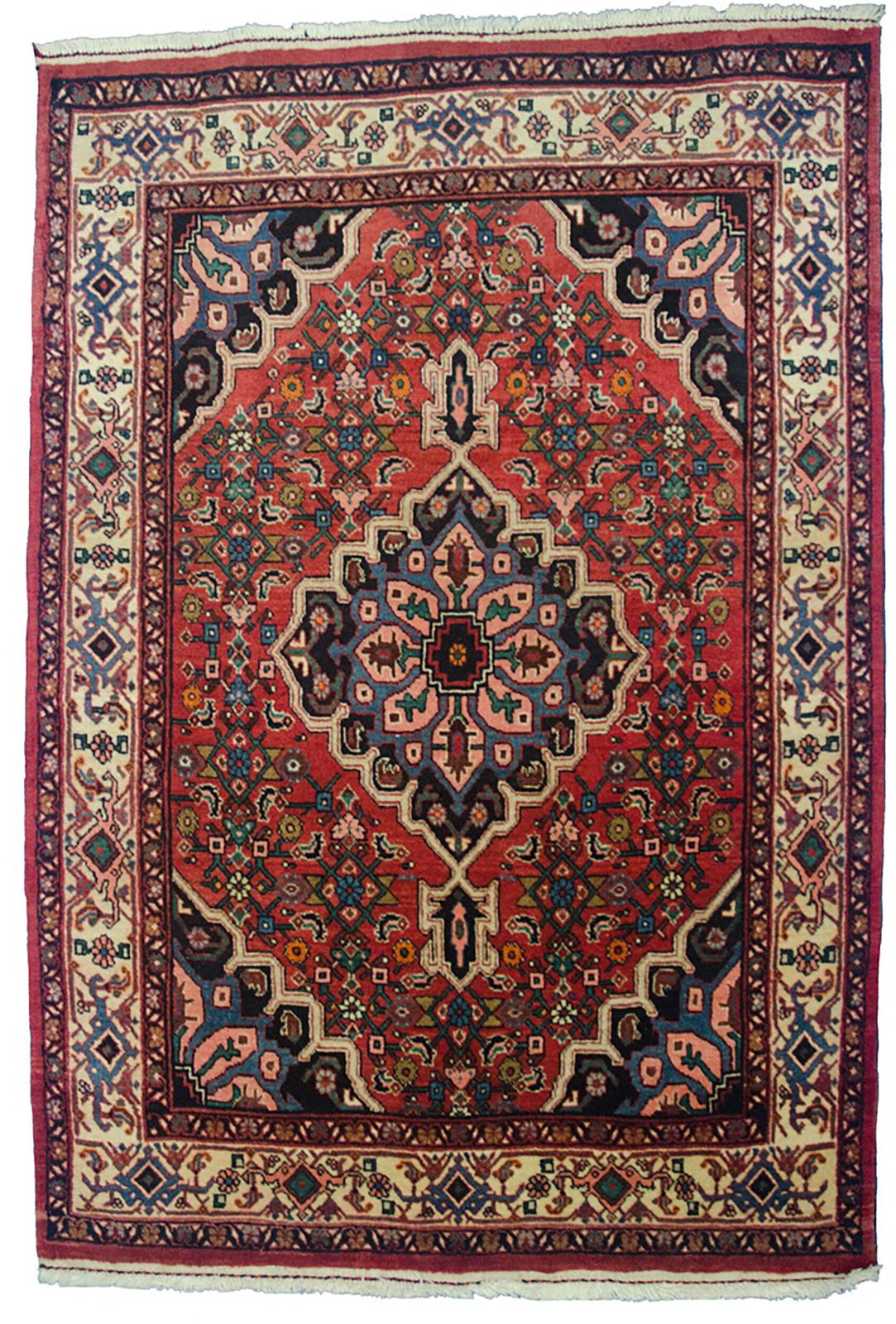 Vintage Bijar Rug 157x106cm
