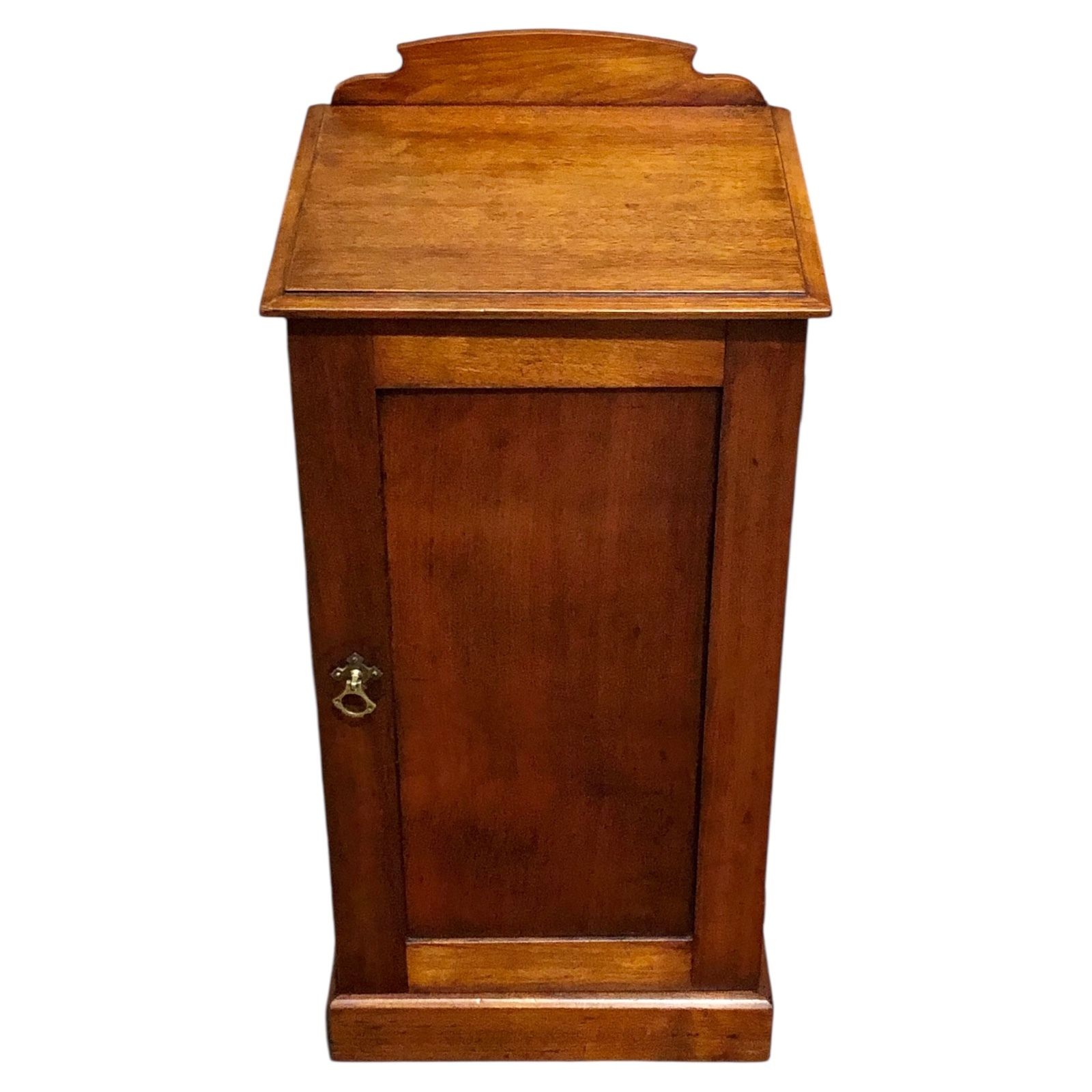 Edwardian Walnut Bedside Table Or Nightstand photo for sale