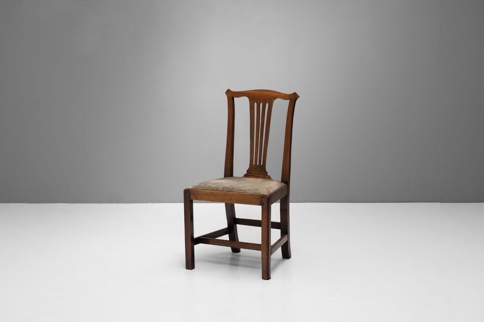 Mahogany Side Chair, 1800s, Antique photo furniture