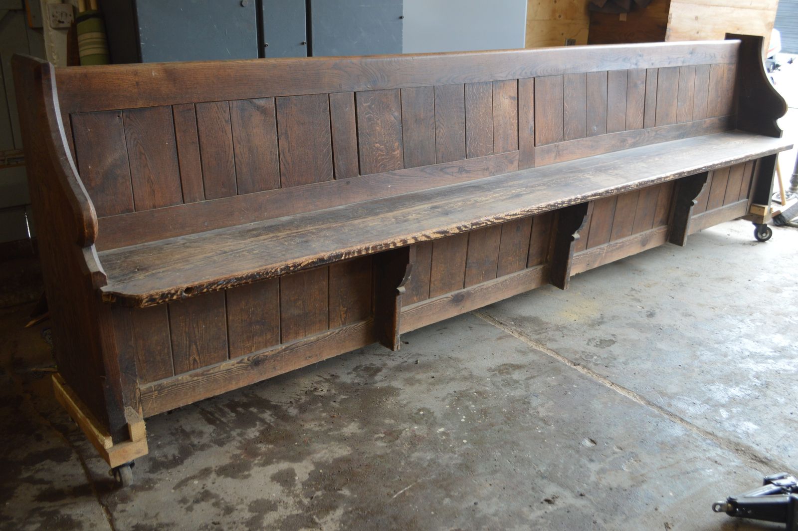 Church Pew Pine Chapel Kitchen Seating photo furniture