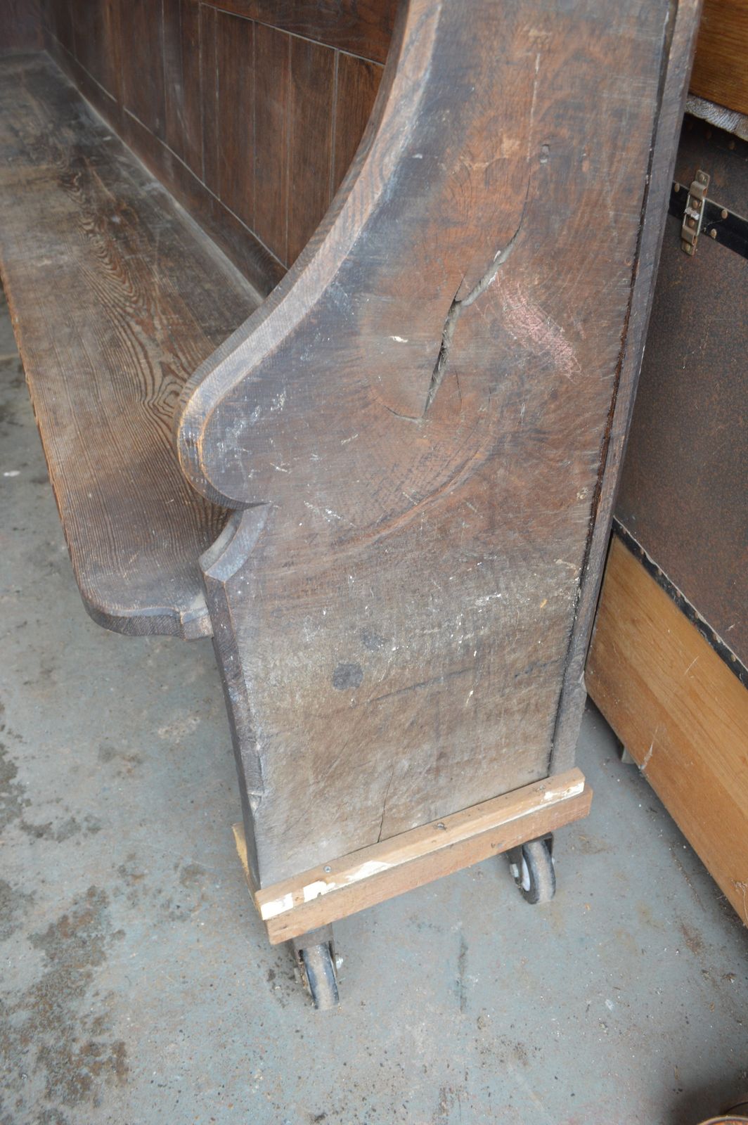 Church Pew Pine Chapel Kitchen Seating photo buy