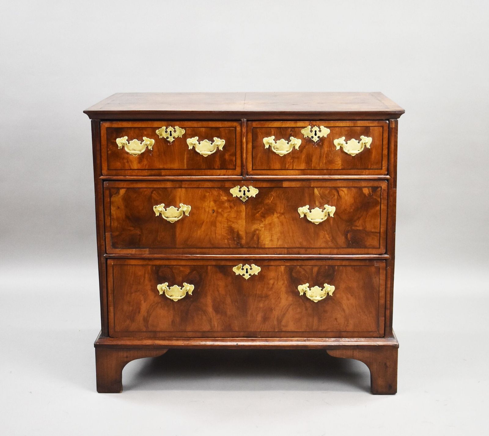 Georgian Burr Walnut Chest Of Drawers photo furniture