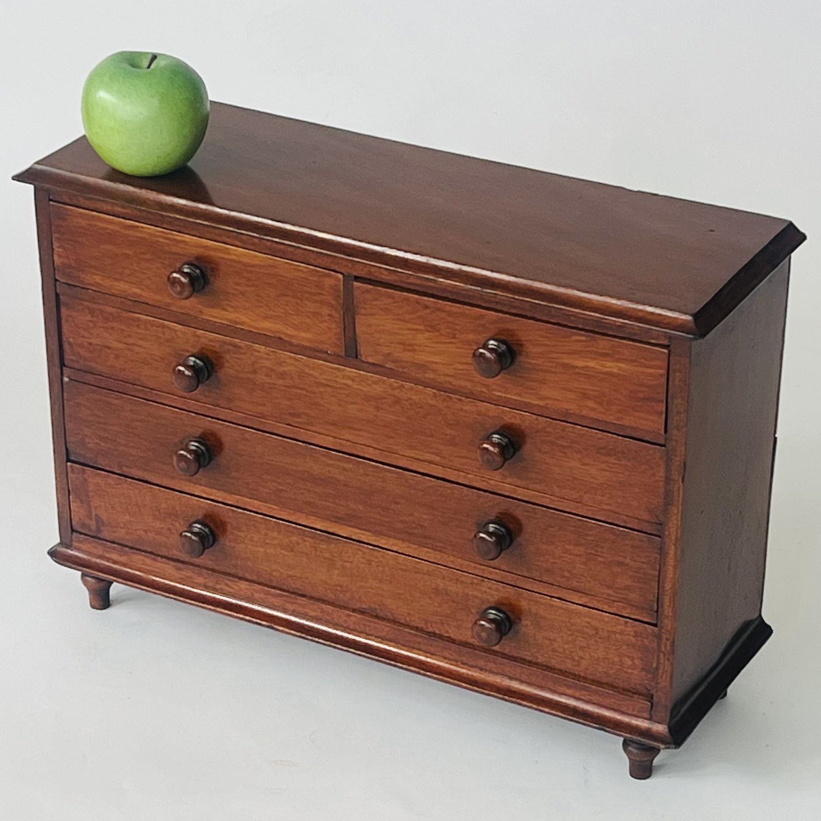 Antique Miniature Chest, 1900s photo furniture