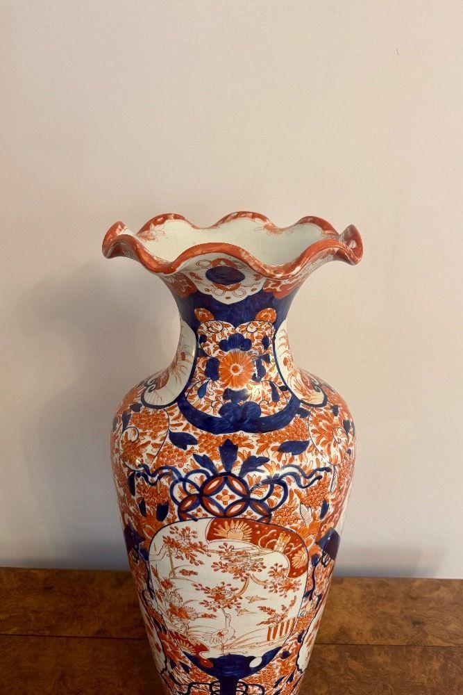 Outstanding Quality Large Antique Japanese Imari Floor Standing Vase photo 2250.0