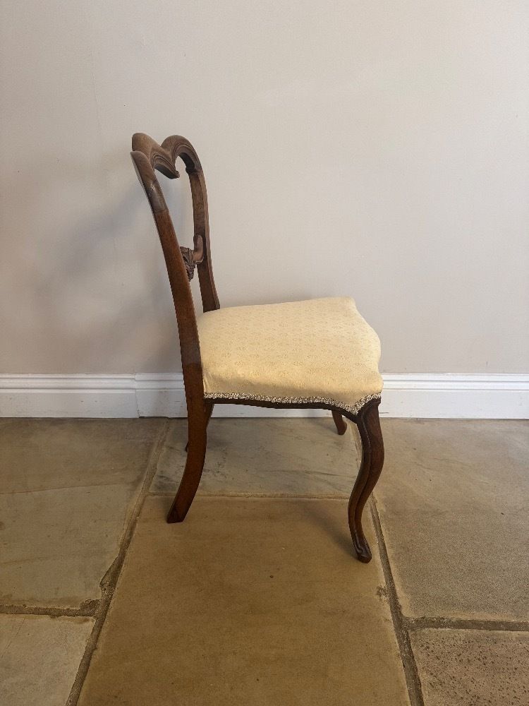 1950.0 Fine Quality Set Of Six Victorian Rosewood Dining Chairs photo
