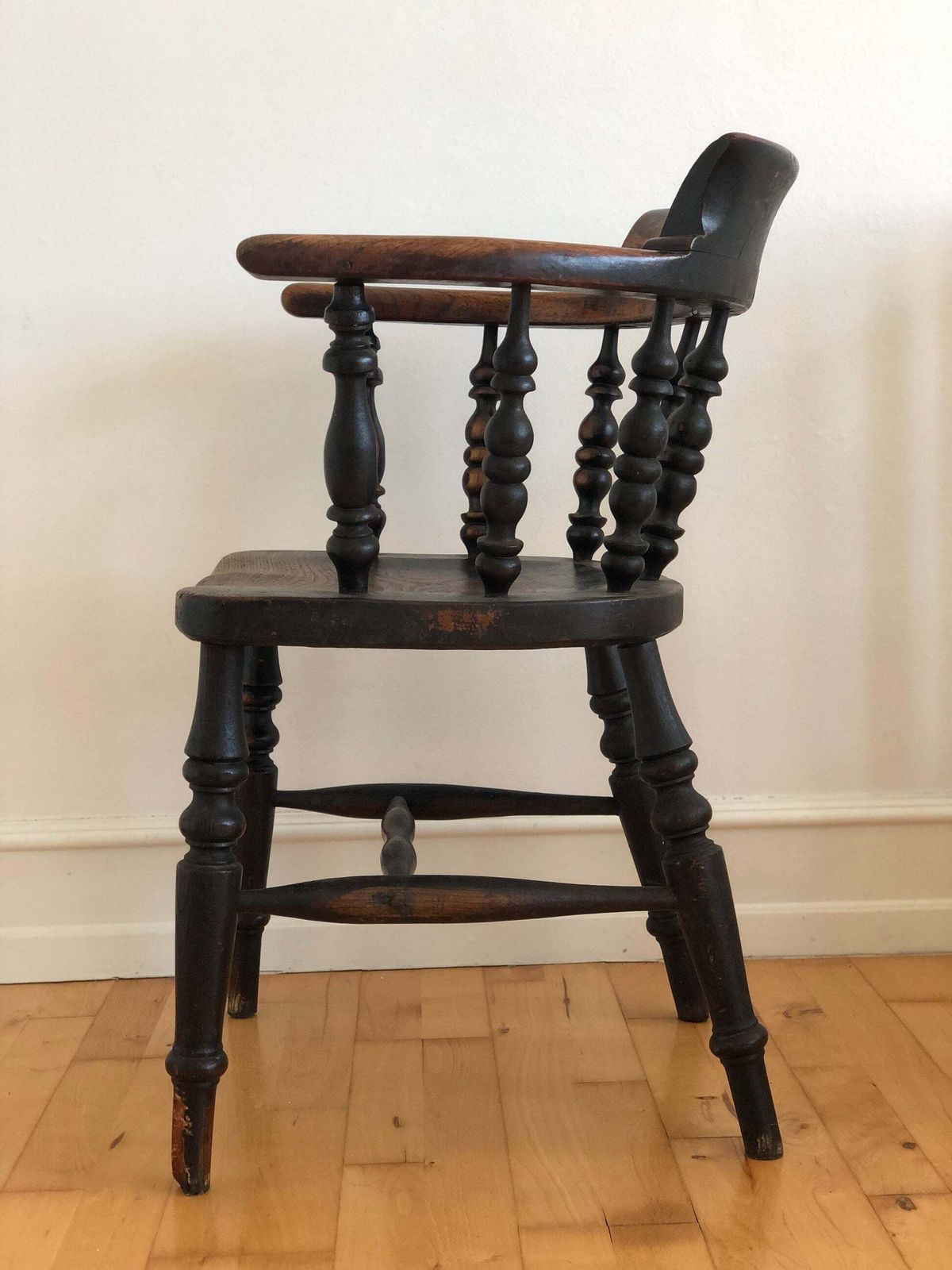 Antique Wooden Captain’s Chair Denmark photo Furniture
