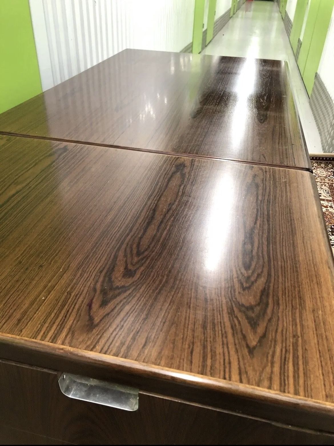 photo for sale Stunning Sven Dyrlund Mid Century Executive Danish Rosewood Desk