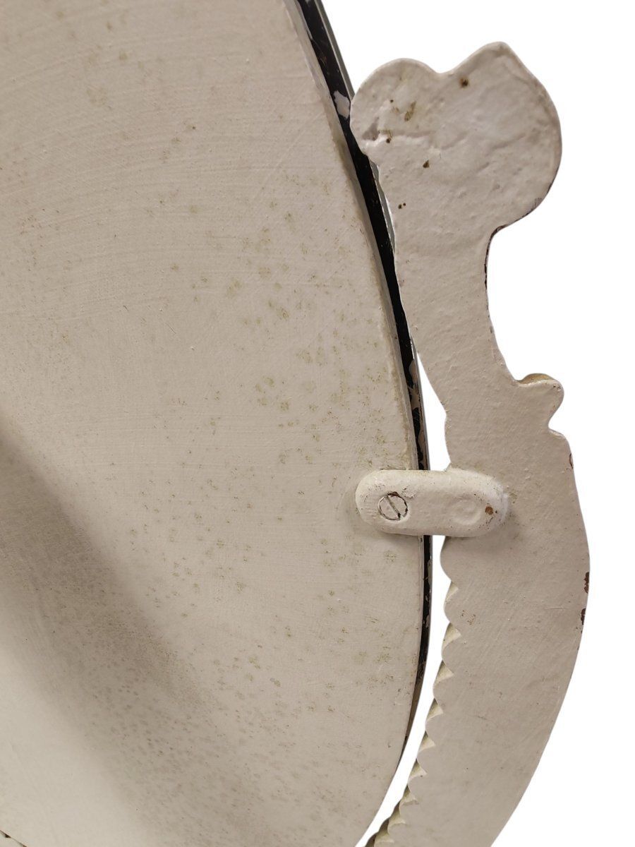 Miroir de table 1900 en bois laqué. photo buy