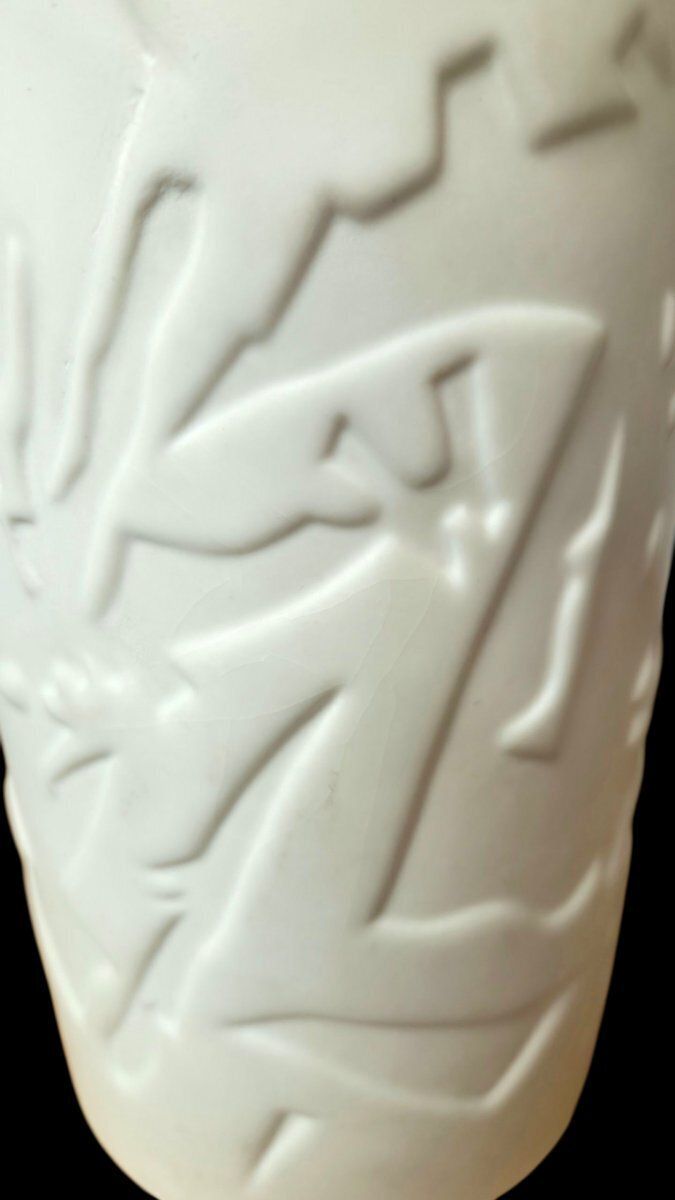 photo furniture étienne Hajdu (1907 1996) Roller Vase Manufacture Sèvres