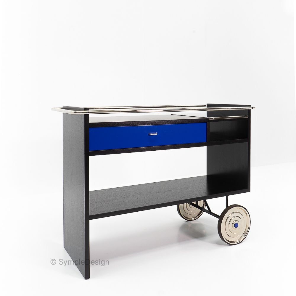 Upw Serving Cart, Designed By Ulrich P. Wieser For Wb Form photo Furniture