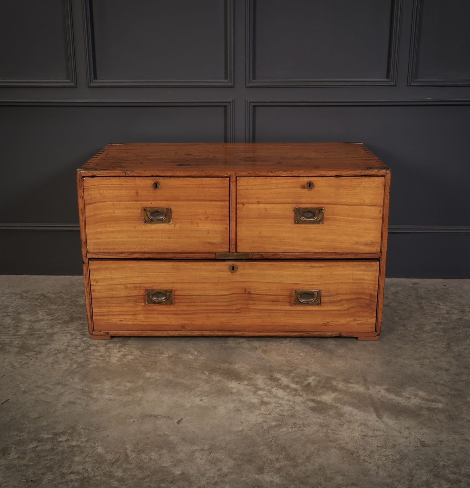 Camphor Wood Campaign Chest Coffee Table photo furniture