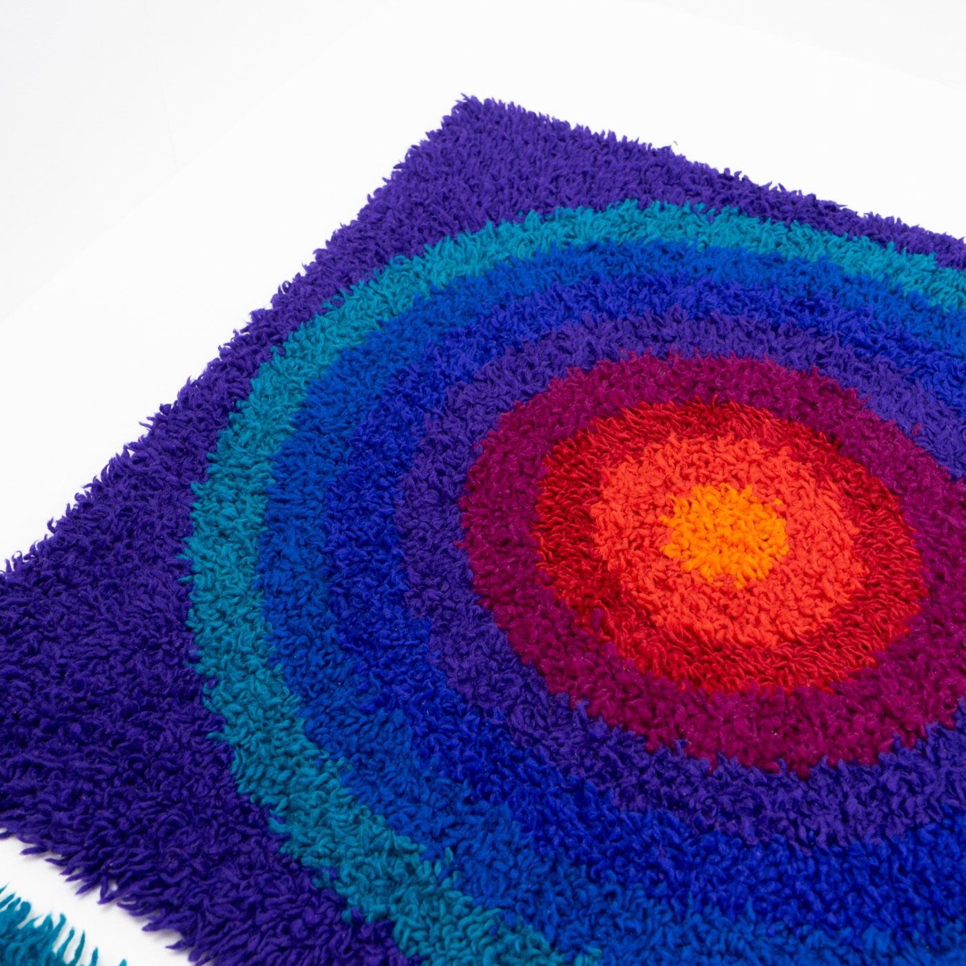 photo vintage Verner Panton Rugs: Mira Carré – 1970s, Set Of Six