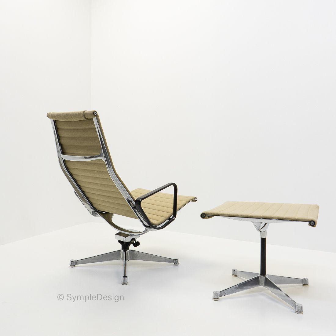 Eames Alu Group Lounge Set By Herman Miller, 1970s photo Furniture