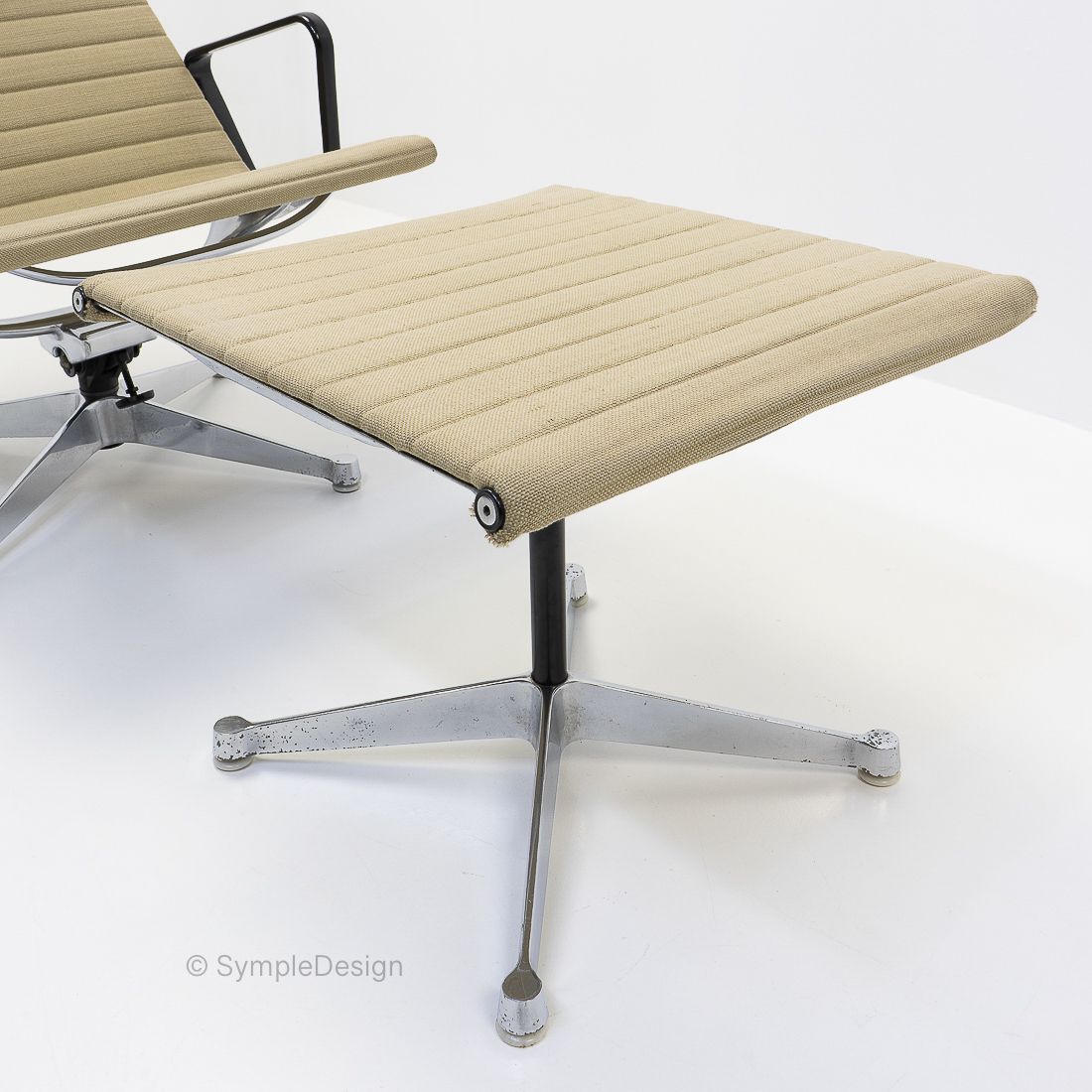 Eames Alu Group Lounge Set By Herman Miller, 1970s photo buy