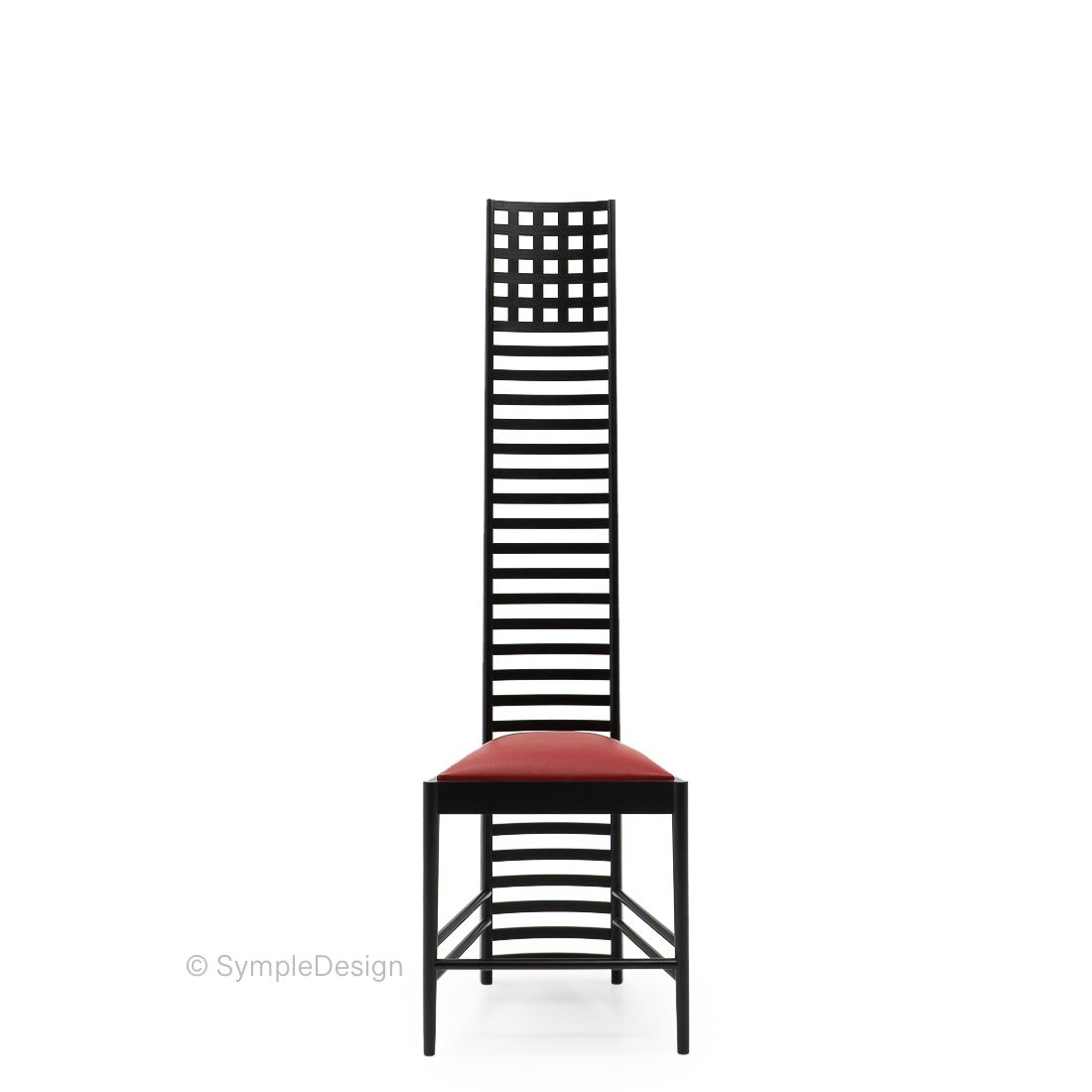 Hill House Chair By Charles R. Mackintosh For Cassina, 1980s photo furniture