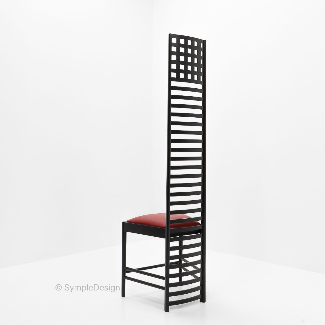 Hill House Chair By Charles R. Mackintosh For Cassina, 1980s photo Furniture