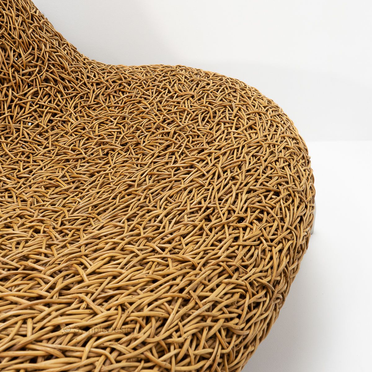 photo furniture Contemporary Design Planet 2001 Rattan Lounge Chair, 2000s