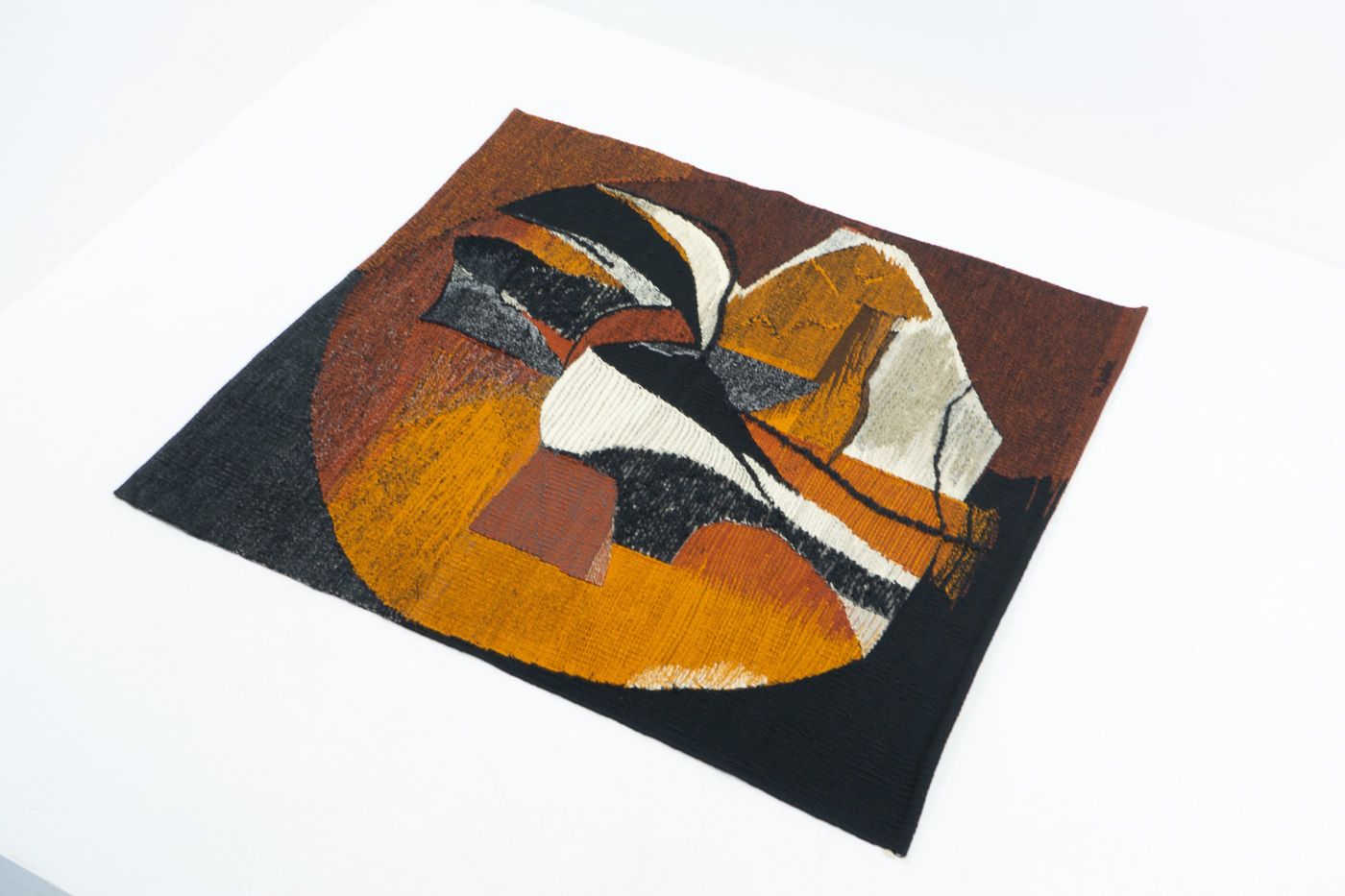Jan Hladik Woolen Tapestry – Czechoslovakia, 1980s photo 6500.0