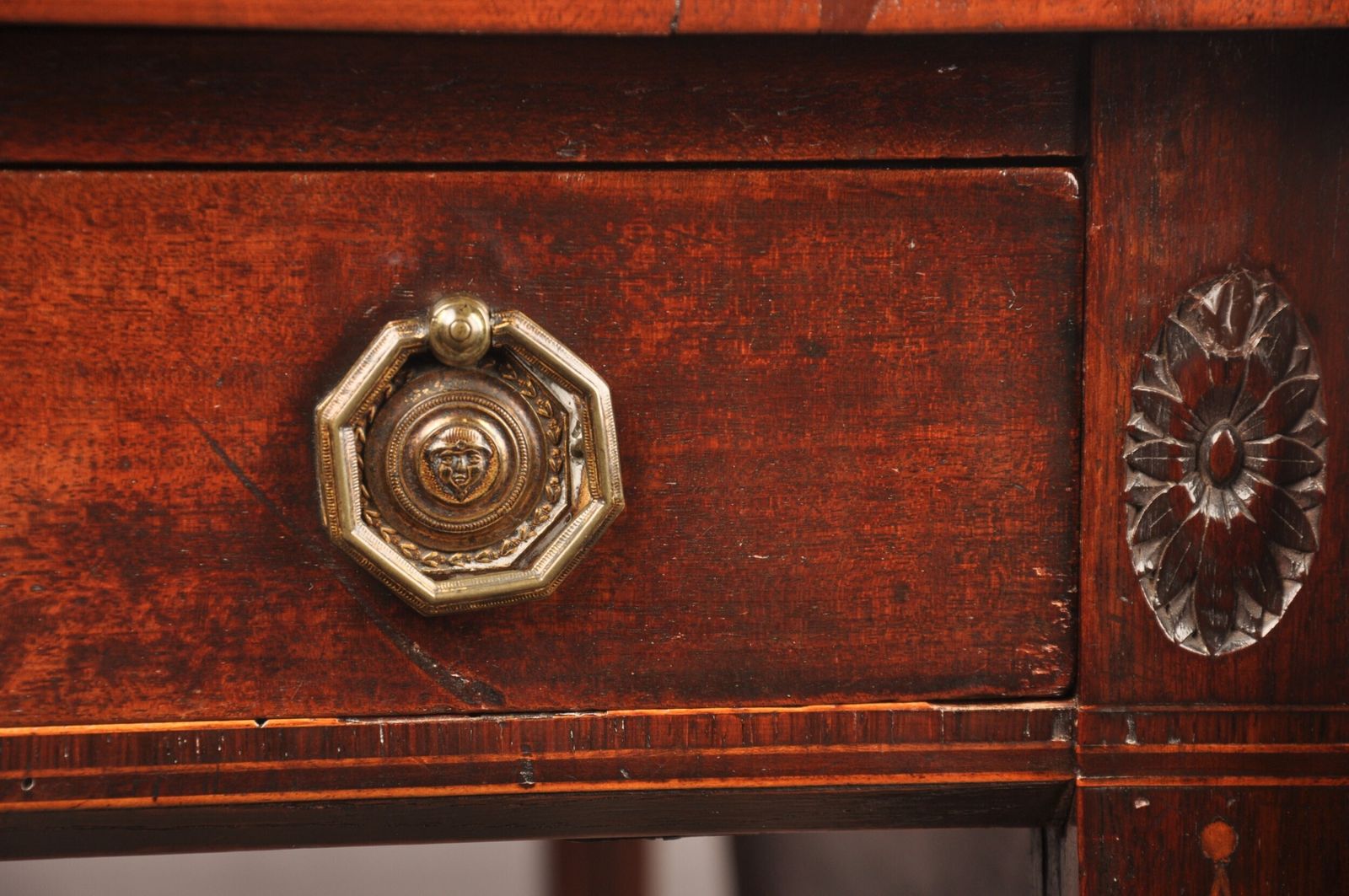 An Exceptional Late 18th Century Mahogany Pembroke Table photo Furniture