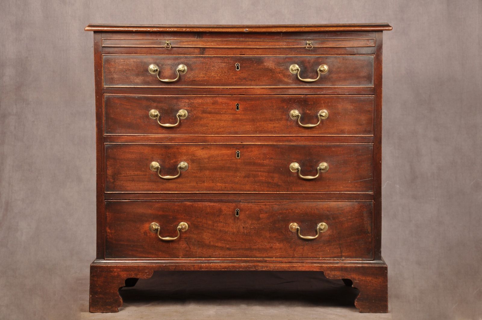 Fine 18th Century Mahogany Chest Of Drawers photo for sale