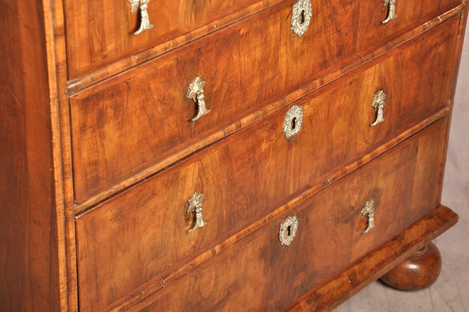 photo for sale 17th Walnut Century Chest Of Drawers