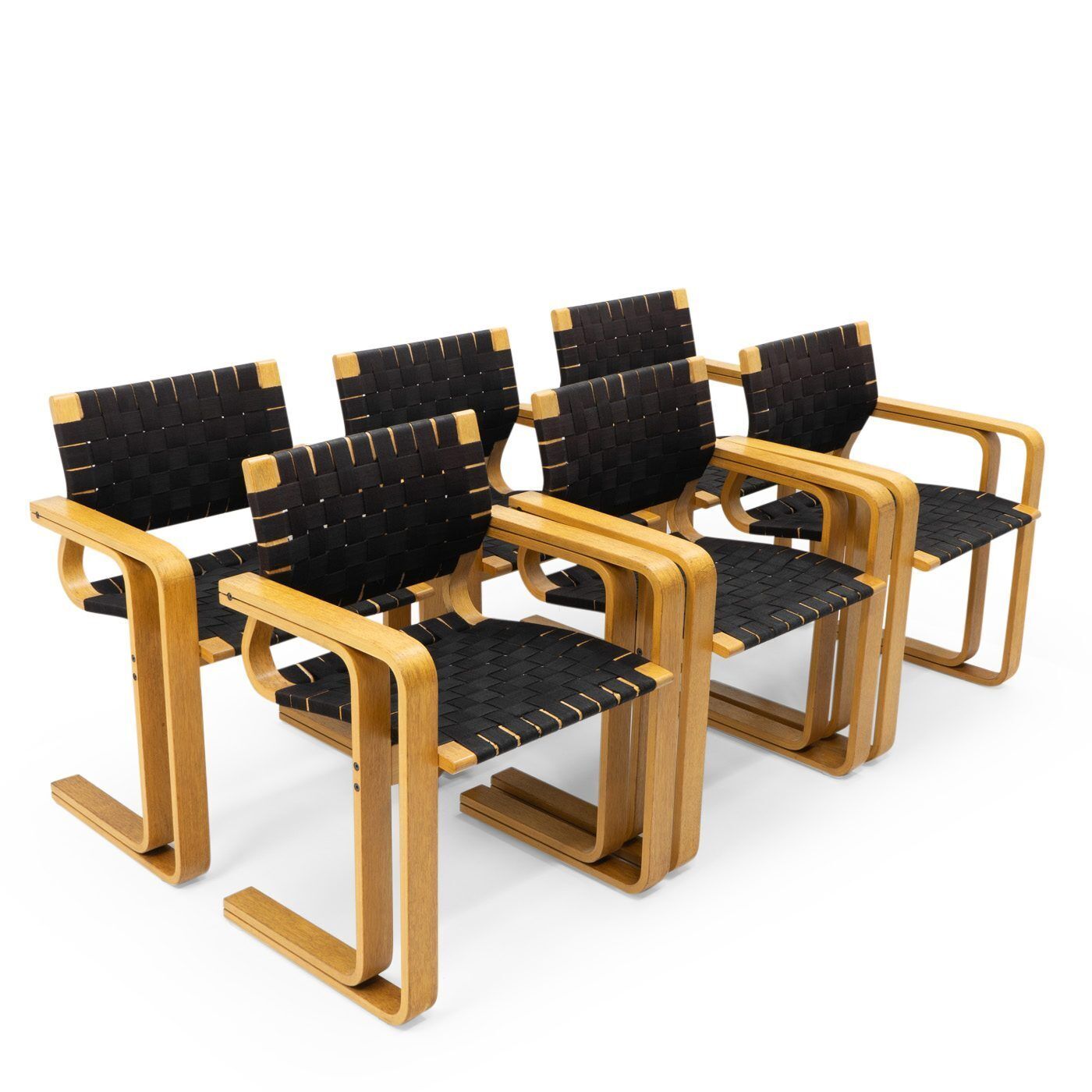 Thygesen & Olesen – 5331 Armchair, Set Of Six, 1980s