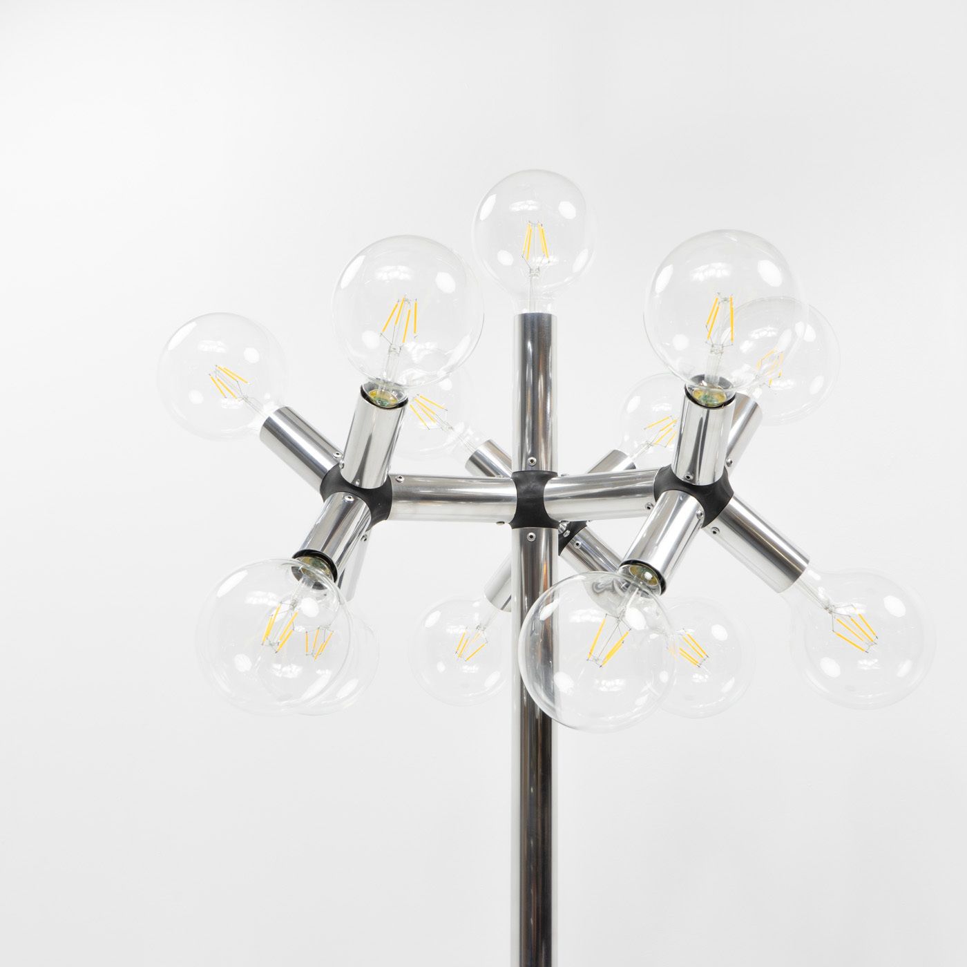 Atomic Floorlamp By Haussmann For Swisslamps International, 1980s photo for sale