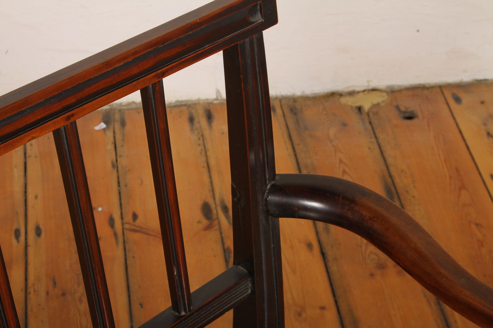 Fine English Fruitwood Arm Chair Early 19th Century photo furniture