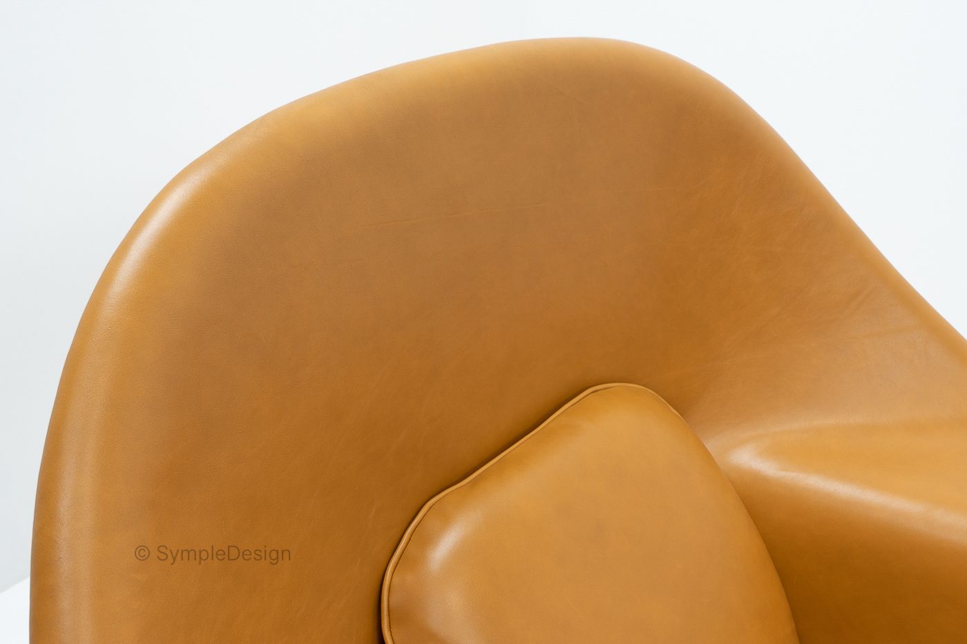 photo vintage Womb Chair And Ottoman By Eero Saarinen For Knoll, 2000s