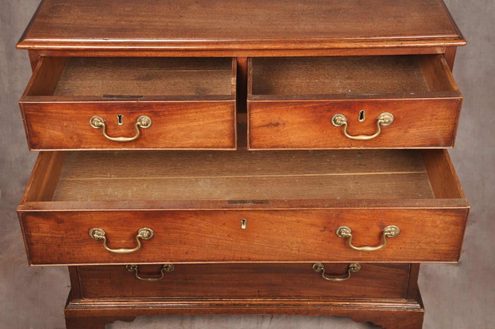photo for sale Fine 18th Century Mahogany Chest Of Drawers