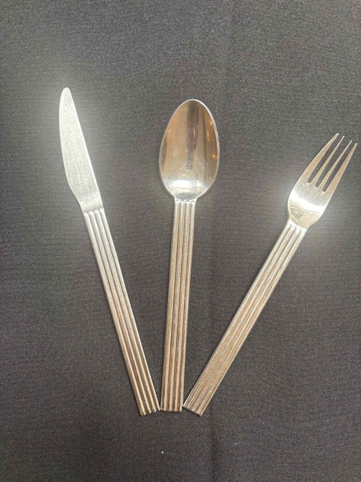 Vintage IKEA Strateg Bestek: Roestvrij Staal, Ontwerp van Ehlen Johansson photo Woonaccessoires