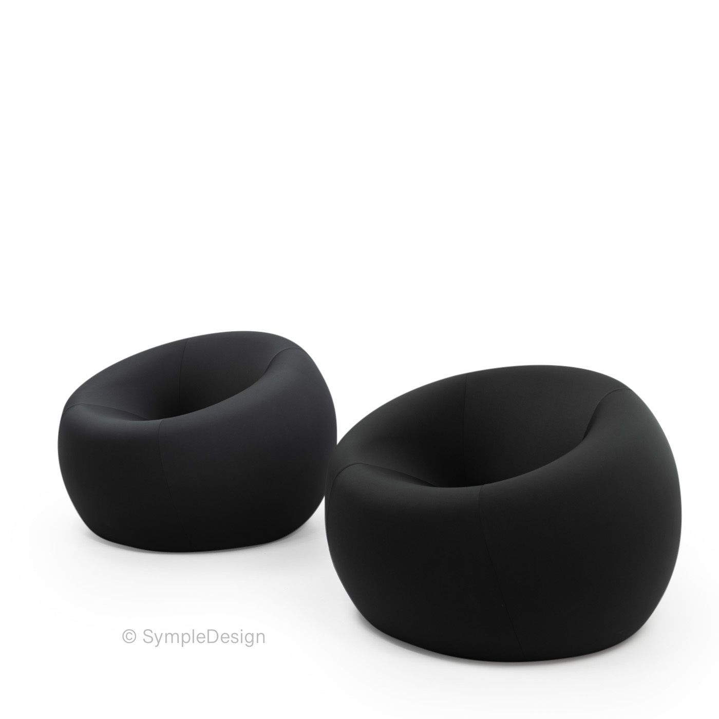Up1 Lounge Chairs By Gaetano Pesce For B&B Italia, 2000s photo for sale