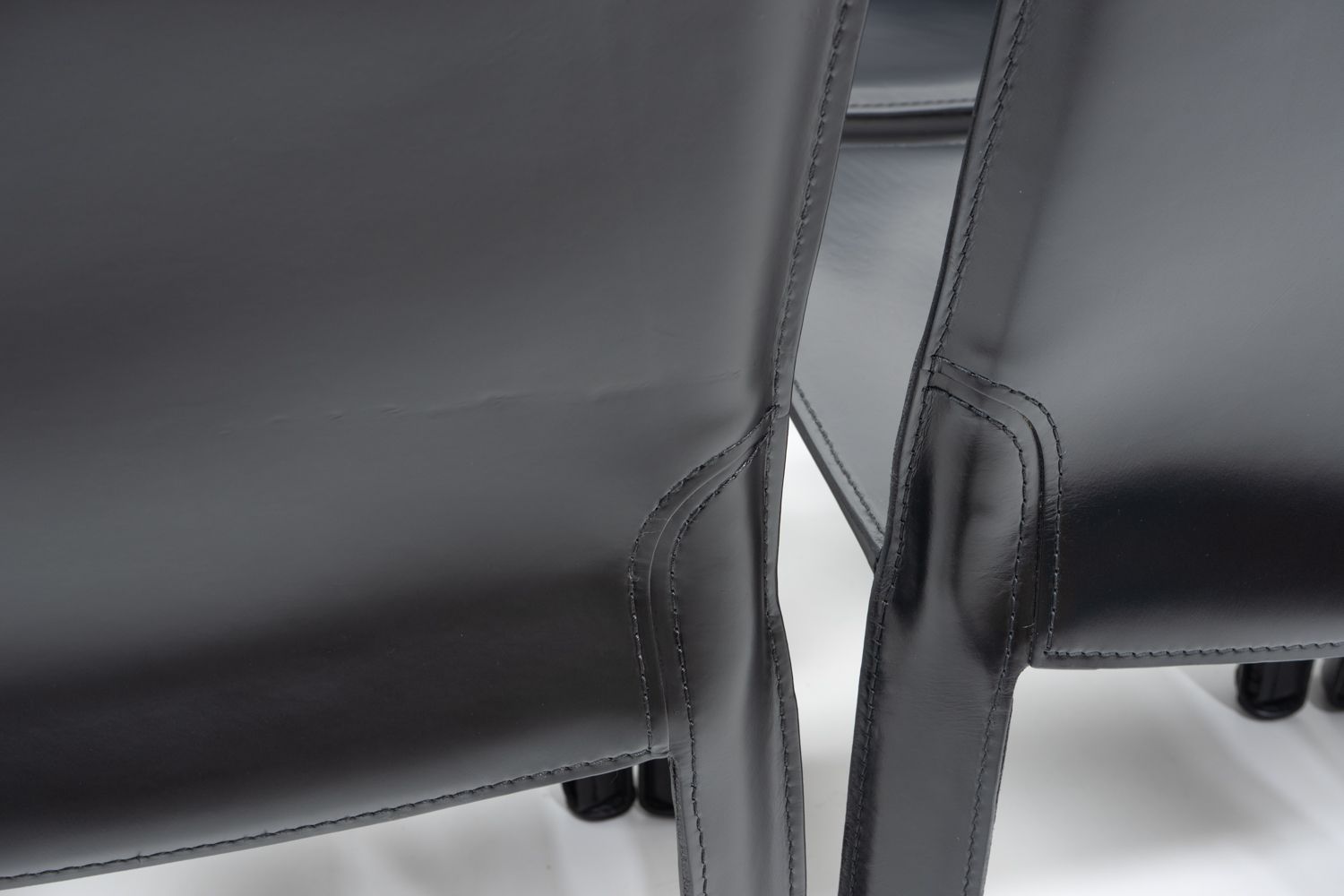 photo for sale Mario Bellini For Cassina Cab 412, Set Of 12, 1990s